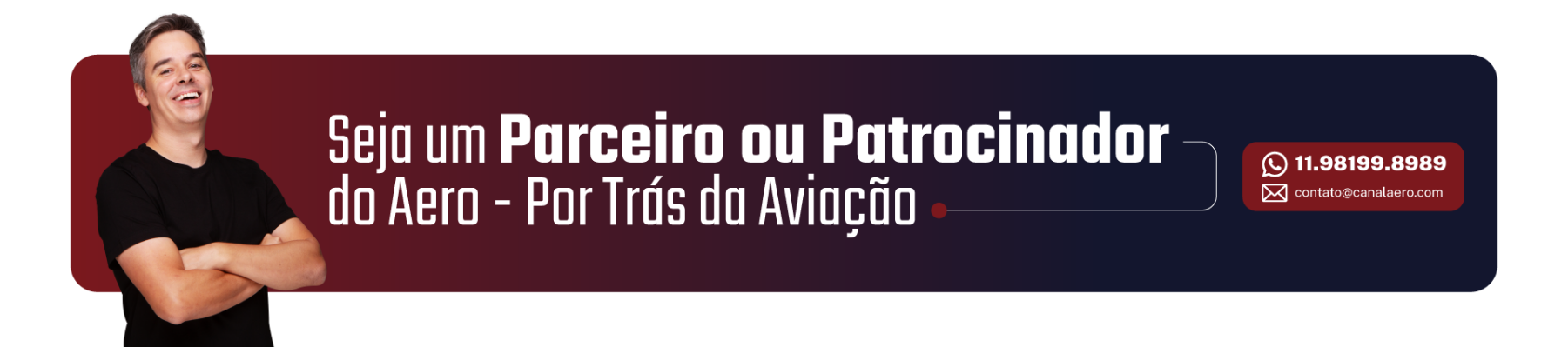 Seja Um parceiro Aero